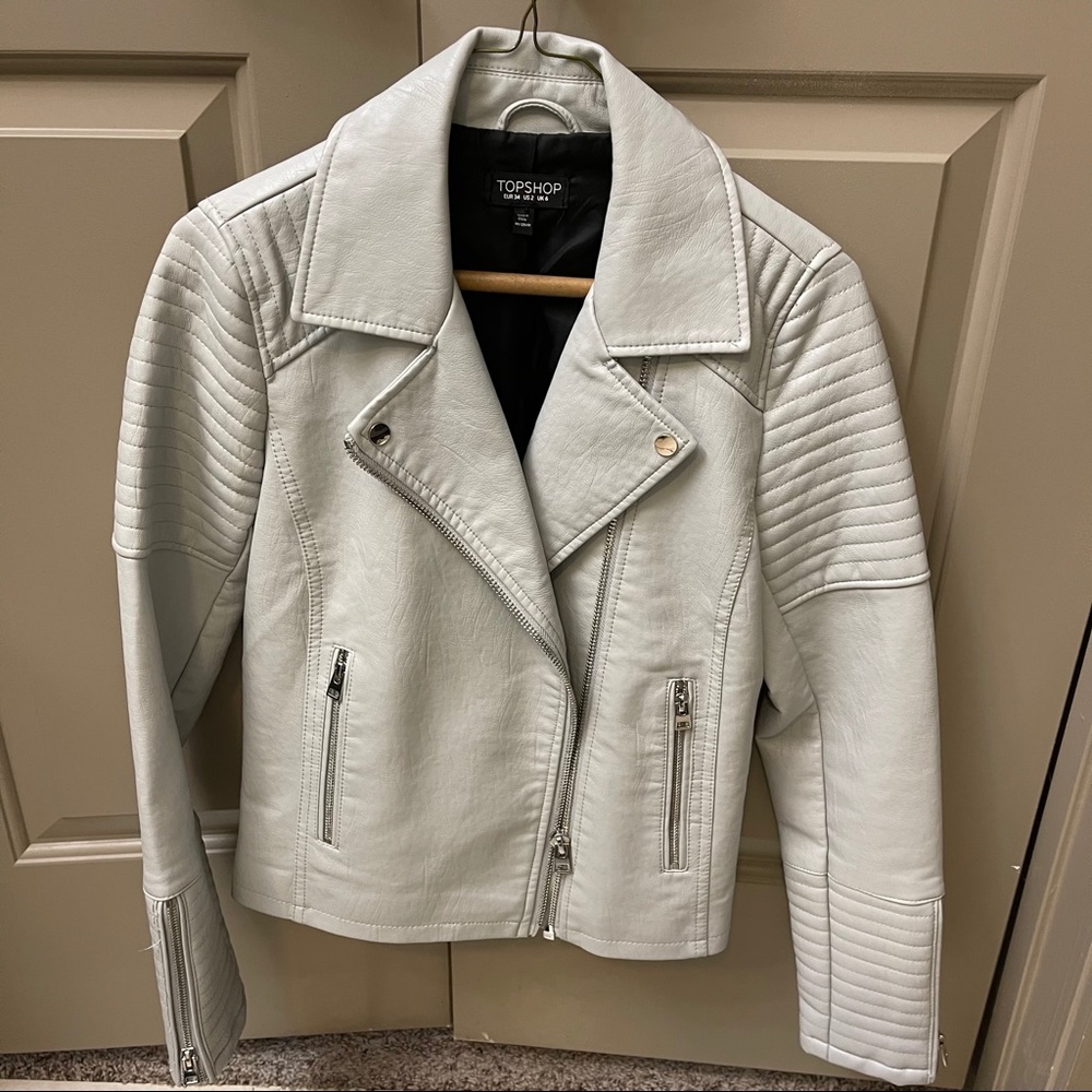 Topshop Leather Jacket